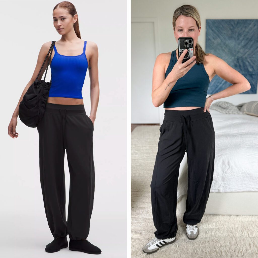 Lululemon Groove low-rise relaxed cinch pant