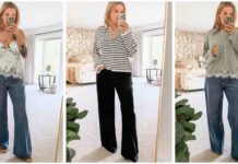 I Tried Abercrombie’s Bestselling Wide-Leg Jeans: Here’s How They Fit
